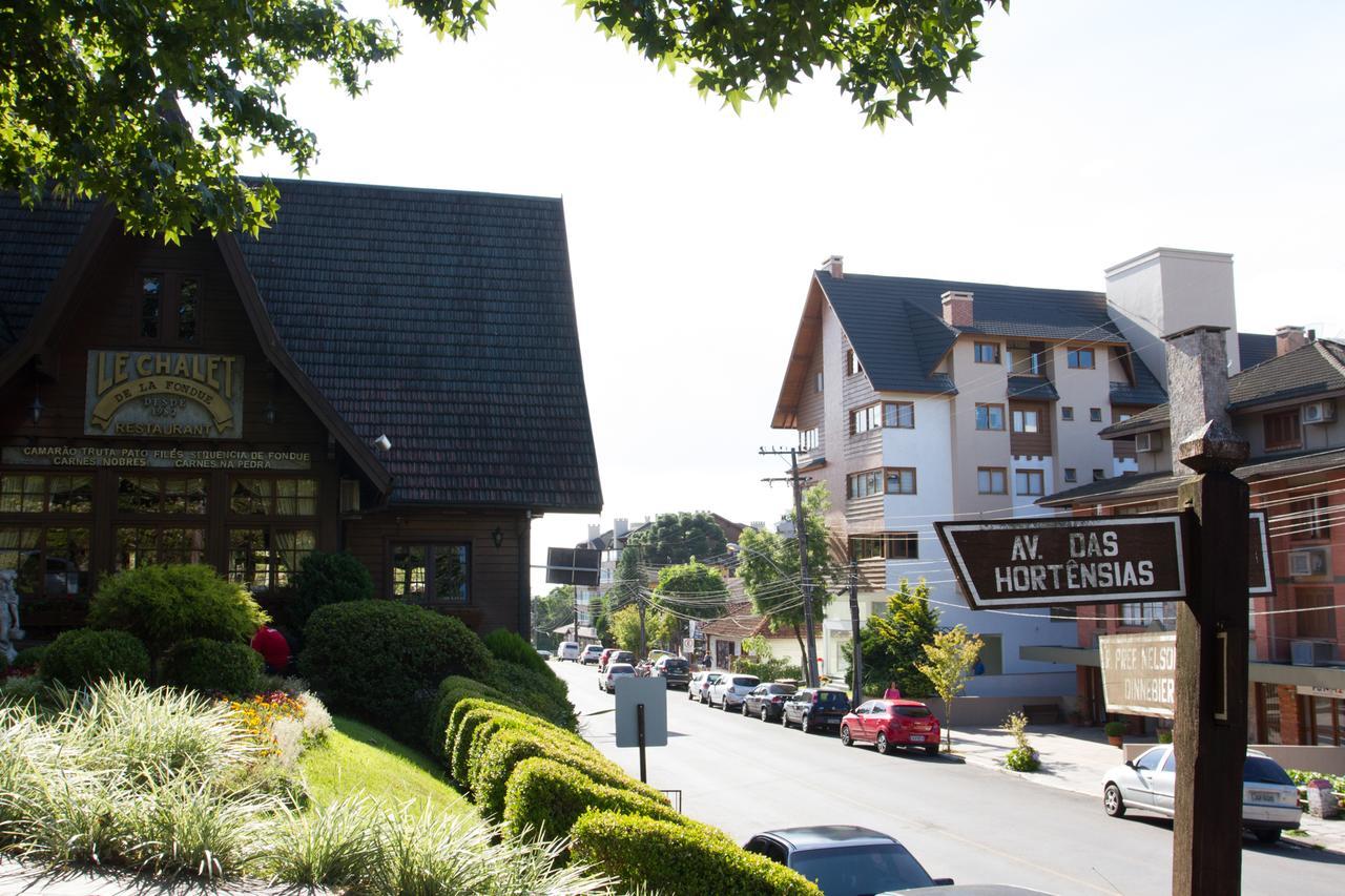 Otima Localizacao E Vista Da Cidade Gramado Eksteriør billede